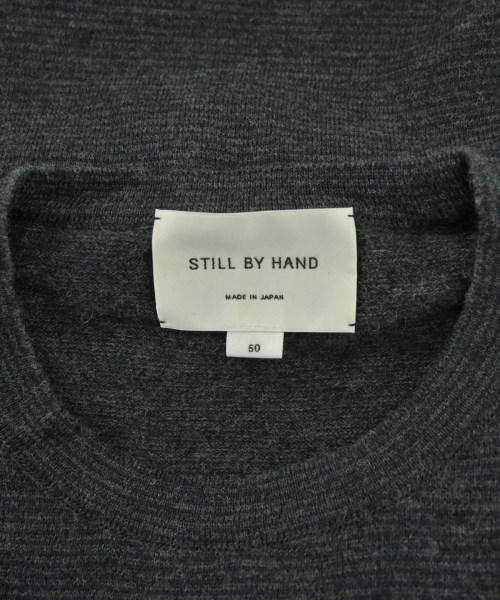 STILL BY HAND（スティルバイハンド）ニット・セーター グレー サイズ:50(XL位) メンズ/2200675663434