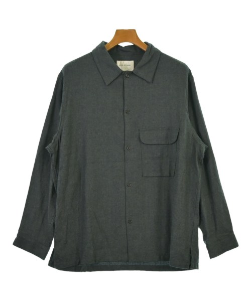 STILL BY HAND(スティルバイハンド)カジュアルシャツ グレー サイズ:46(M位)/2200647224083