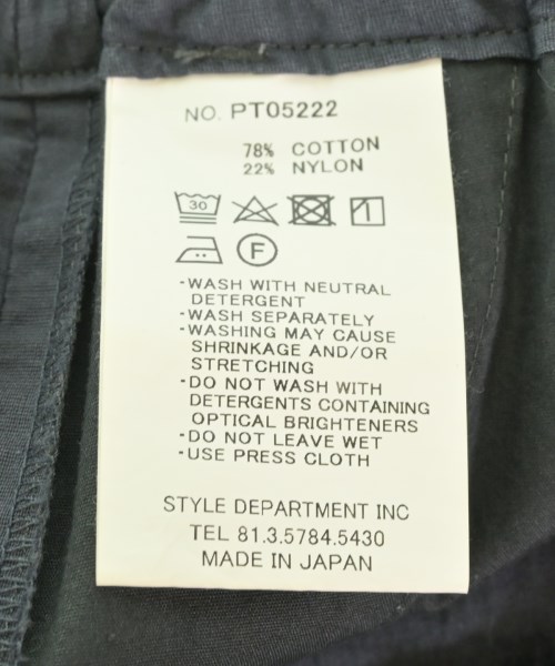 STILL BY HAND（スティルバイハンド）カーゴパンツ グレー サイズ:48(L位) メンズ/2200716389064
