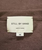 STILL BY HAND（スティルバイハンド）ニット・セーター 茶 サイズ:48(L位) メンズ/2200716389088