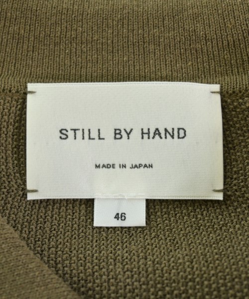 STILL BY HAND（スティルバイハンド）ニット・セーター カーキ サイズ:46(M位) メンズ/2200712226066