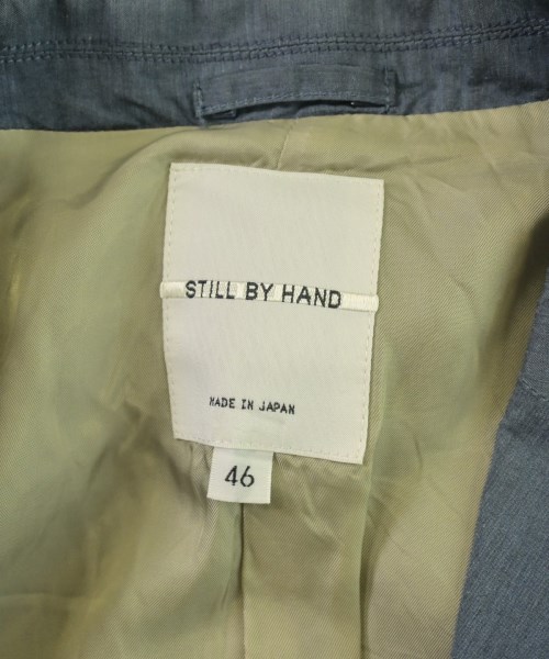 STILL BY HAND（スティルバイハンド）カジュアルジャケット 青 サイズ:46(M位) メンズ/2200718933029
