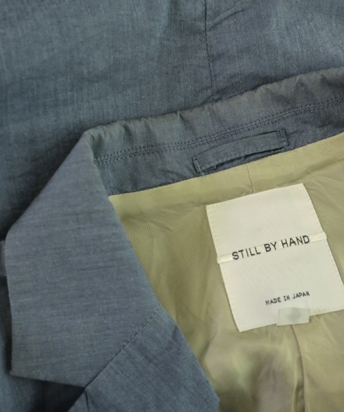 STILL BY HAND（スティルバイハンド）カジュアルジャケット 青 サイズ:46(M位) メンズ/2200718933029