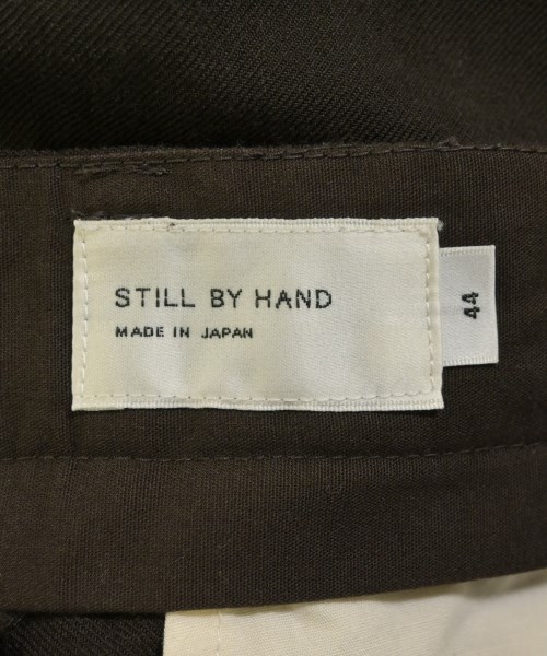 STILL BY HAND（スティルバイハンド）スラックス 茶 サイズ:44(S位) メンズ/2200718933036