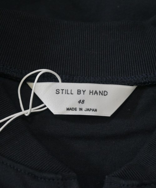STILL BY HAND（スティルバイハンド）Tシャツ・カットソー 黒 サイズ:48(L位) メンズ/2200637275132