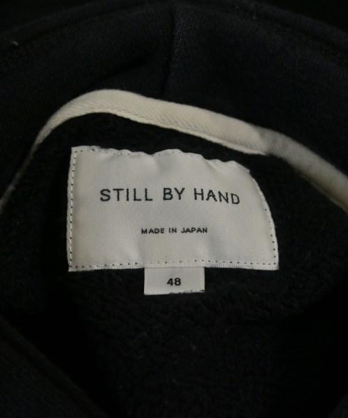 STILL BY HAND（スティルバイハンド）パーカー 黒 サイズ:48(L位) メンズ/2200650296053