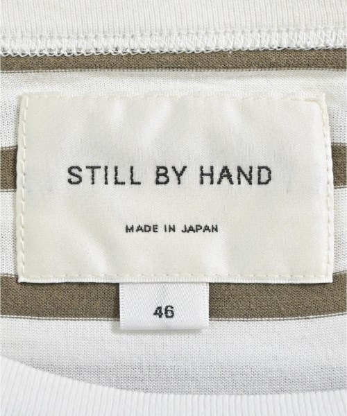 STILL BY HAND（スティルバイハンド）Tシャツ・カットソー 白 サイズ:46(M位) メンズ/2200644654159