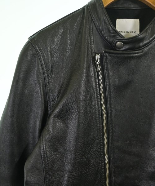 STILL BY HAND（スティルバイハンド）ライダース 黒 サイズ:48(L位) メンズ/2200652543056