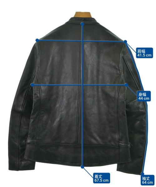 STILL BY HAND（スティルバイハンド）ライダース 黒 サイズ:48(L位) メンズ/2200652543056