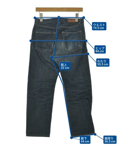 STILL BY HAND（スティルバイハンド）デニムパンツ 紺 サイズ:44(S位) メンズ/2200652793642