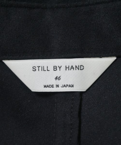 STILL BY HAND（スティルバイハンド）カジュアルシャツ 黒 サイズ:46(M位) メンズ/2200700734023
