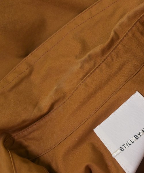 STILL BY HAND（スティルバイハンド）ステンカラーコート 茶 サイズ:46(M位) メンズ/2200707757056
