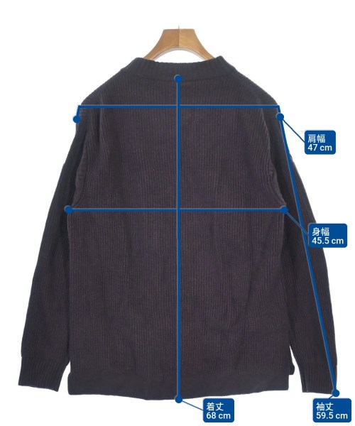 STILL BY HAND（スティルバイハンド）ニット・セーター 茶 サイズ:46(M位) メンズ/2200660700038