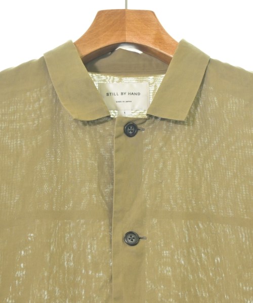 STILL BY HAND（スティルバイハンド）カジュアルシャツ カーキ サイズ:1(S位) メンズ/2200664171063