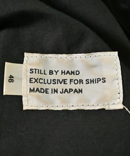 STILL BY HAND（スティルバイハンド）スラックス 紺 サイズ:46(M位) メンズ/2200668257039