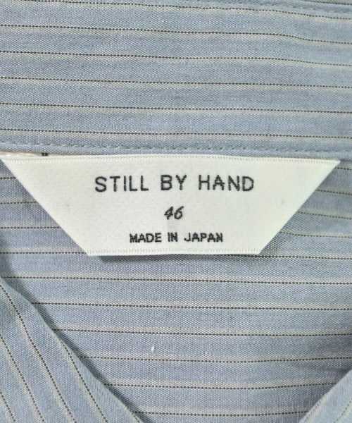 STILL BY HAND（スティルバイハンド）カジュアルシャツ 青 サイズ:46(M位) メンズ/2200672054051