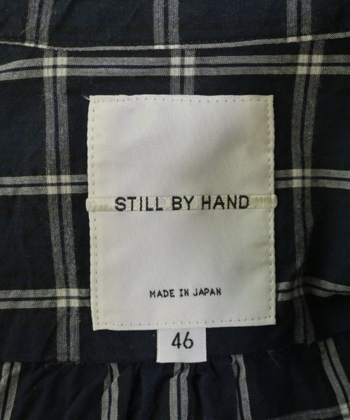 STILL BY HAND（スティルバイハンド）カジュアルシャツ 黒 サイズ:46(M位) メンズ/2200718918323