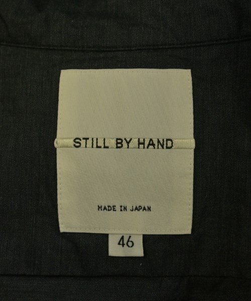STILL BY HAND（スティルバイハンド）カジュアルシャツ グレー サイズ:46(M位) メンズ/2200718918514