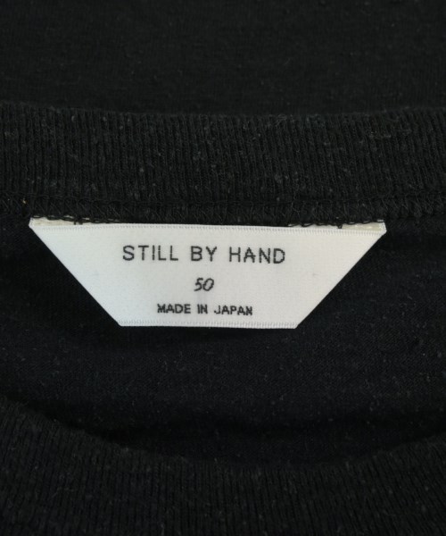 STILL BY HAND（スティルバイハンド）Tシャツ・カットソー 黒 サイズ:50(XL位) メンズ/2200721709062