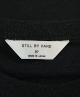 STILL BY HAND（スティルバイハンド）Tシャツ・カットソー 黒 サイズ:50(XL位) メンズ/2200721709062