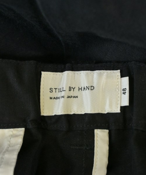 STILL BY HAND（スティルバイハンド）スラックス 黒 サイズ:48(L位) メンズ/2200728846104