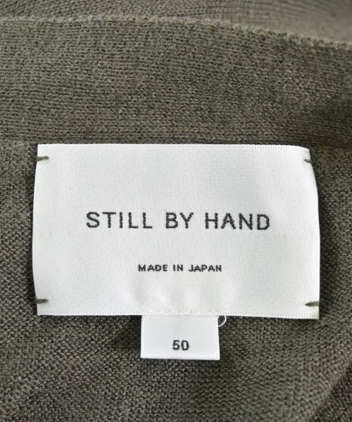 STILL BY HAND（スティルバイハンド）カーディガン カーキ サイズ:50(XL位) メンズ/2200682276054