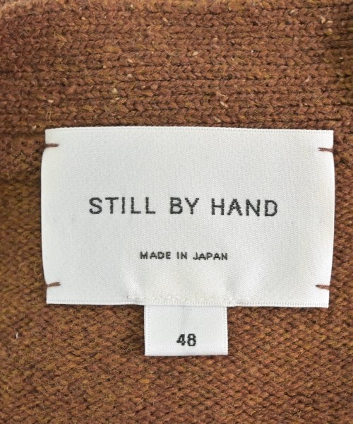 STILL BY HAND（スティルバイハンド）カーディガン 茶 サイズ:48(L位) メンズ/2200682276085