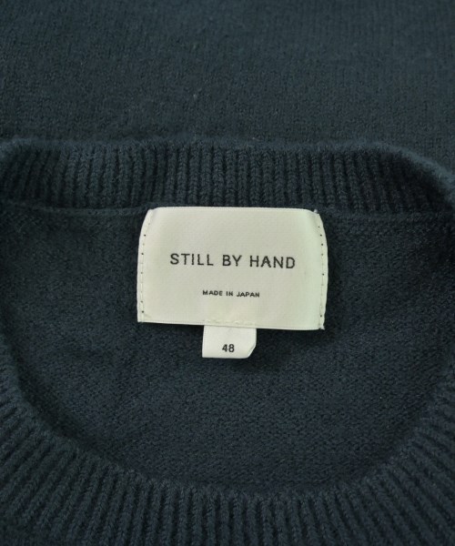 STILL BY HAND（スティルバイハンド）ニット・セーター 紺 サイズ:48(L位) メンズ/2200682276092