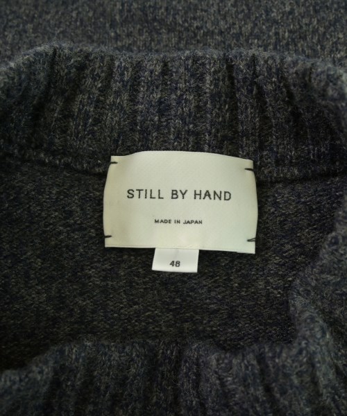STILL BY HAND（スティルバイハンド）ニット・セーター グレー サイズ:48(L位) メンズ/2200682276108