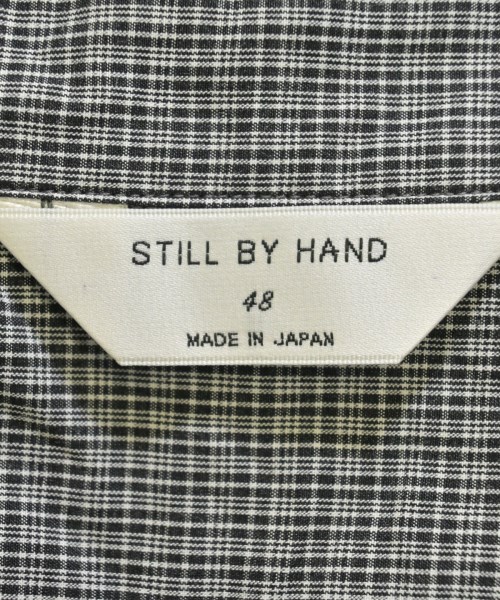 STILL BY HAND（スティルバイハンド）カジュアルシャツ グレー サイズ:48(L位) メンズ/2200682276382