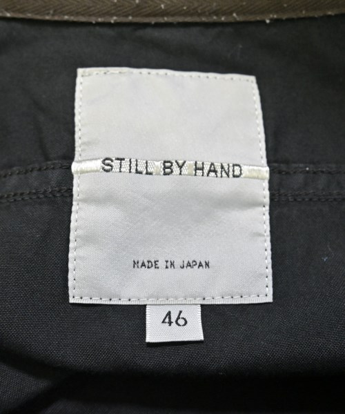 STILL BY HAND（スティルバイハンド）カジュアルシャツ 黒 サイズ:46(M位) メンズ/2200689709098