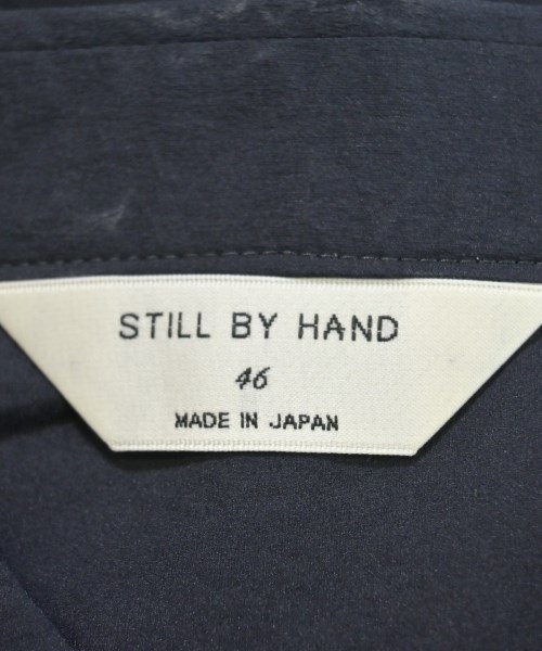 STILL BY HAND（スティルバイハンド）カジュアルシャツ 紺 サイズ:46(M位) メンズ/2200682496124