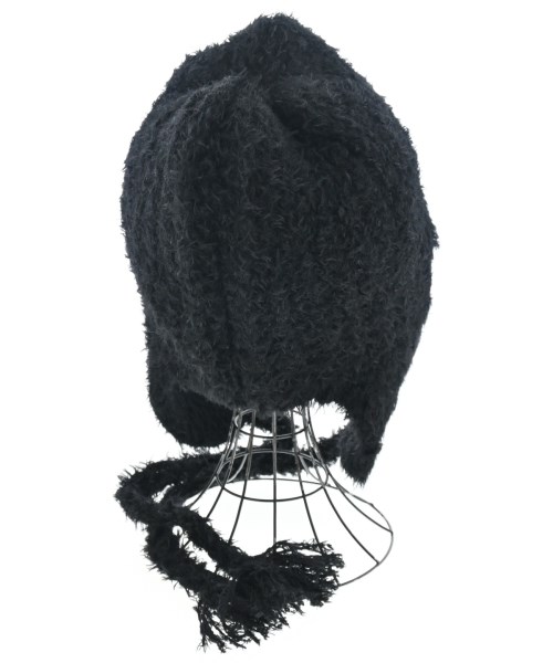 KIJIMA TAKAYUKI（キジマタカユキ）ニットキャップ・ビーニー 黒 サイズ:F メンズ/2200636280816