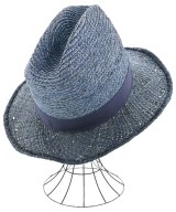 KIJIMA TAKAYUKI（キジマタカユキ）ストローハット 青 サイズ:3(L位) メンズ/2200639158341