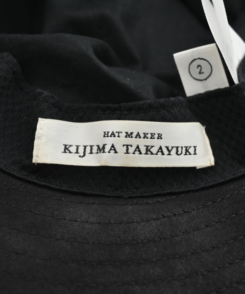 KIJIMA TAKAYUKI（キジマタカユキ）ハット 黒 サイズ:2(M位) メンズ/2200639284026