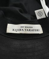 KIJIMA TAKAYUKI（キジマタカユキ）ハット 黒 サイズ:2(M位) メンズ/2200639284026