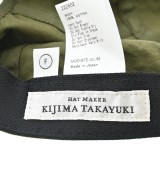 KIJIMA TAKAYUKI（キジマタカユキ）キャップ カーキ サイズ:F メンズ/2200640073732