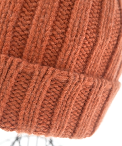KIJIMA TAKAYUKI（キジマタカユキ）ニットキャップ・ビーニー オレンジ サイズ:- メンズ/2200626116149