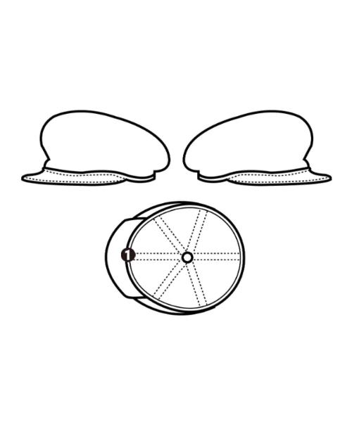 KIJIMA TAKAYUKI（キジマタカユキ）キャスケット 黒 サイズ:2 メンズ/2200679396154