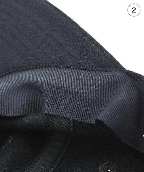 KIJIMA TAKAYUKI（キジマタカユキ）キャップ 黒 サイズ:2(L位) メンズ/2200653926087