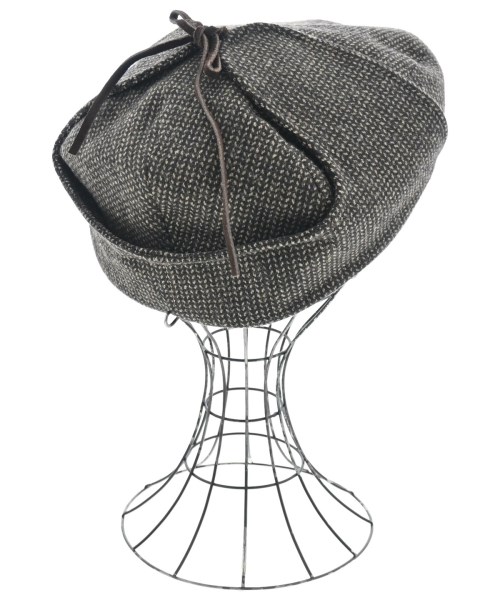 KIJIMA TAKAYUKI（キジマタカユキ）ハンチング・ベレー帽 茶 サイズ:3 メンズ/2200658826061