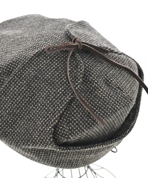 KIJIMA TAKAYUKI（キジマタカユキ）ハンチング・ベレー帽 茶 サイズ:3 メンズ/2200658826061