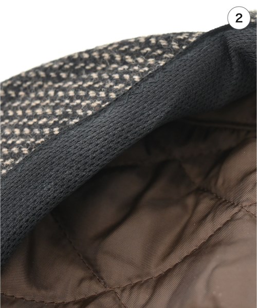 KIJIMA TAKAYUKI（キジマタカユキ）ハンチング・ベレー帽 茶 サイズ:3 メンズ/2200658826061