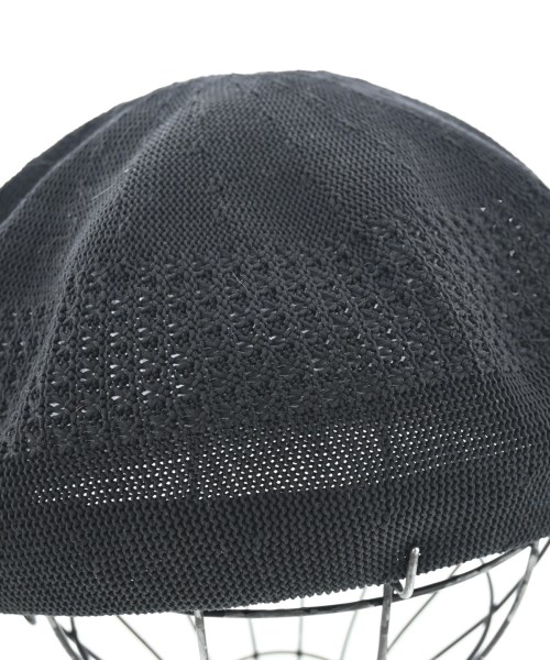 KIJIMA TAKAYUKI（キジマタカユキ）ハンチング・ベレー帽 黒 サイズ:- メンズ/2200664171223