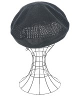 KIJIMA TAKAYUKI（キジマタカユキ）ハンチング・ベレー帽 黒 サイズ:- メンズ/2200664171223