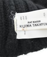 KIJIMA TAKAYUKI（キジマタカユキ）ニットキャップ・ビーニー 黒 サイズ:- メンズ/2200683793086