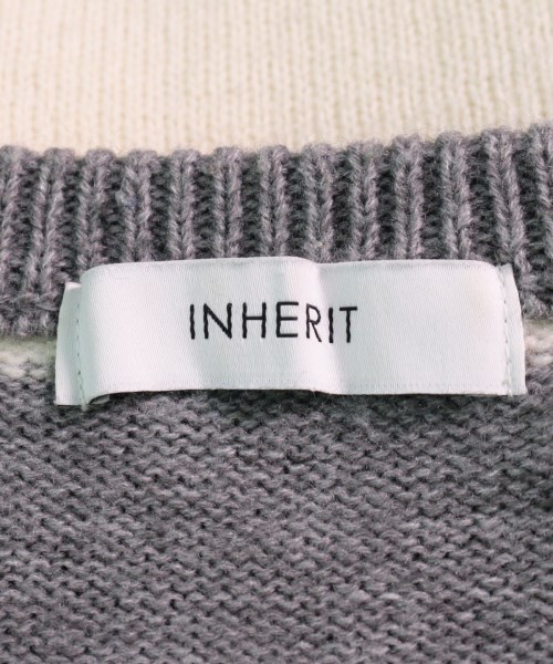 INHERIT（インヘリット）ニット・セーター グレー サイズ:L メンズ 
