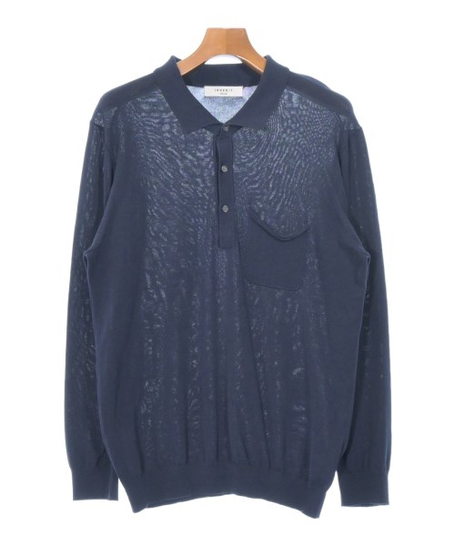 INHERIT(インヘリット)ニット・セーター 紺 サイズ:L/2200551680234