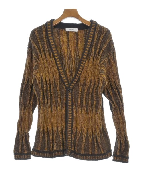 INHERIT（インヘリット）カーディガン 茶 サイズ:M メンズ/2200619335038