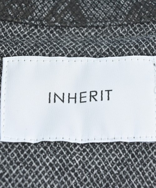 INHERIT（インヘリット）テーラードジャケット グレー サイズ:L メンズ/2200637348119